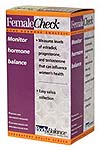 Body balance hormone saliva testing at home Female Check FemaleCheck